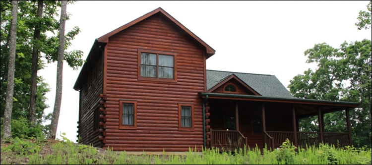 Professional Log Home Borate Application  Colbert County, Alabama
